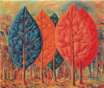  43 - le feu 1943 René Magritte